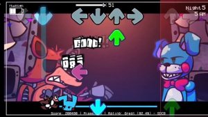 Friday Night Funkin fnaf 2 сломанный Фокси Vs той Бонни сломанный Фредди👌