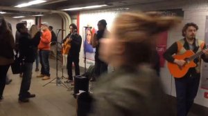 NY концерт в метро