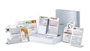 Металлический календарь от БИЗЗОН Реклама