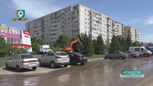 Крупная авария произошла на центральном магистральном водоводе в Старом Осколе