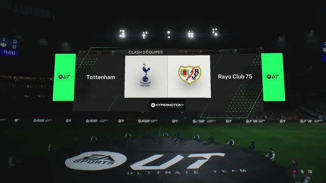 Clash Equipe • Tottenham 🆚 Rayo Club 75