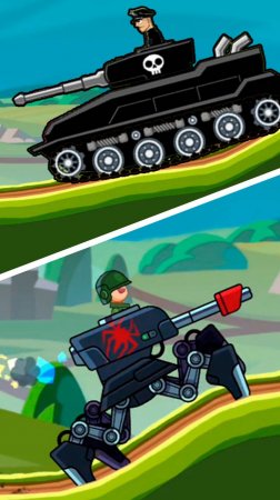 Хилс Оф Стил прохождение игры про танки Hills of Steel. #папафан #daddyfun2