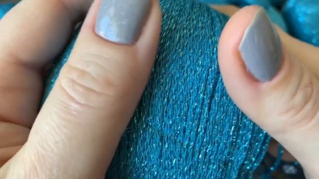 Красивущая летняя ПРЯЖА!  Натуральный ШЕЛК, ВИСКОЗА с люрексом / Beautiful SUMMER YARN  review