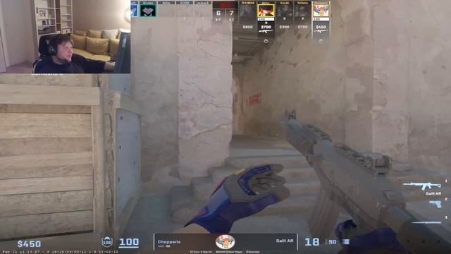 СИМПЛ С ДРУЗЬЯМИ УСТРОИЛИ ШОУ НА FACEIT! CS2