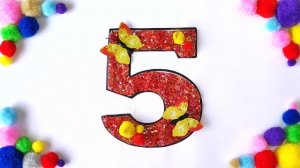 Учим цифры. Считаем от 1 до 10. Математика для самых мале