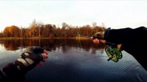 Одноручный нахлыст с лодки, скагит