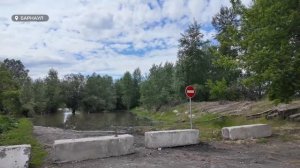 Уровень воды в Оби вблизи Затона на 13 см превысил критическую метку