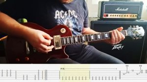 AC DC - Touch Too Much  (guitar cover,tab)