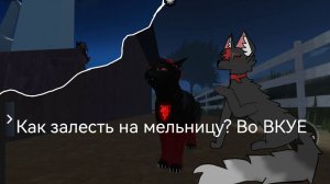 Как залесть на мельницу? Во ВКУЕ! ОТВЕТ ТУТ)