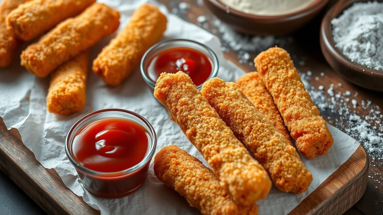 Тягучий взрыв: как сделать идеальные Сырные палочки, которые тают во рту!