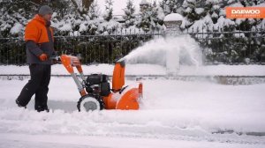 Тест-драйв бензинового снегоуборщика DAST 8565