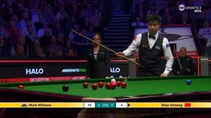Zhao Xintong's FIRST CENTURY in Crucible Final  | 2025 Halo World Championship Final Highlights