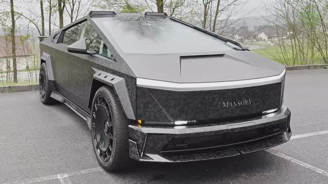 Tesla Cybertruck Mansory 2025 - Интерьер и Экстерьер