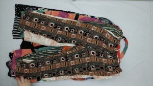 37197 Гавайки, 11пак, fiorati 1/4, секонд (extra) оптом