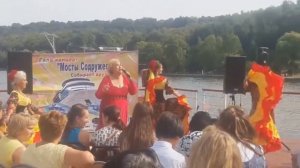 РИВЬЕРА - ВЫСТУПЛЕНИЕ НА ТЕПЛОХОДЕ/ МОСКВА-РЕКА/