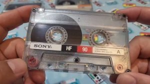 АУДИОКАССЕТЫ SONY HF! ИСТОРИЯ ОДНОГО КОРПУСА!
