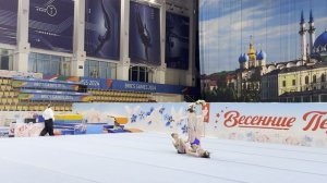 ЖГ 3 спортивный,  Флоря Виктория -  Максимова Александра - Кулинич Мария, Балансовое упражнение