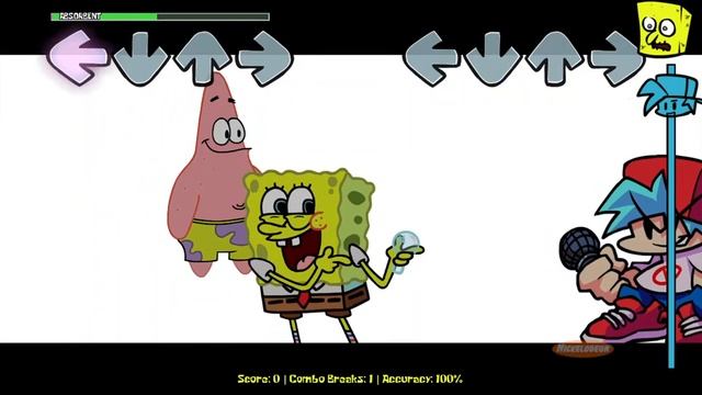 Friday Night Funkin' VS Гупка боб квадрадные штаны смотреть онлайн