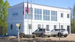 Обзор быстровозводимого модульного здания АБК в 2 этажа.
