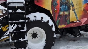 ПРИОБРЕЛИ НОВЫЙ КОМБАЙН ПОЛЕСЬЕ GS812! Уборка, обзор, нюа