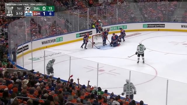 NHL Playoff Highlights | Stars vs. Oilers | Gm 4 | May 27, 2025