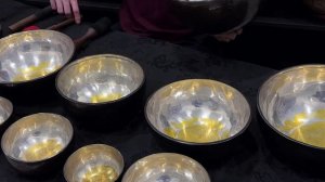 Набор 14 поющих чаш Healingbowl® Luxury Old Tibet® Royal.