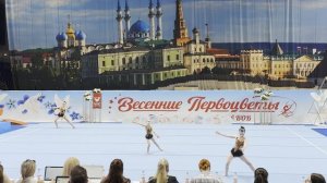 ЖГ 3 спортивный, Сухорукова Мария - Полковникова Алена - Авсеенко Кира, Балансовое упражнение