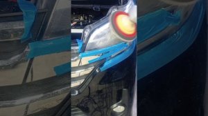 полировка фары после потёртостей