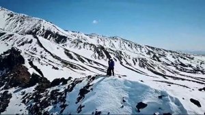 Снегоходный тур к подножию Авачинского вулкана. Камчатка