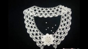 Воротник Крючком на Платье - 2020 / Collar Crochet on Dress / Häkelkragen auf Kleid