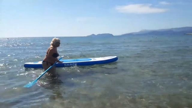 ТУРЦИЯ2021🇹🇷/КАТАЕМСЯ НА SUP-ДОСКЕ!🌊🏄♀️🤣 смотреть онлайн