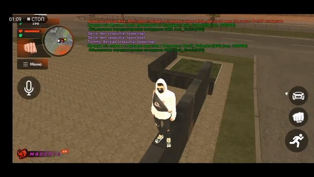 Показываю игру Black russia смотреть онлайн