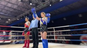 Югорчанка Екатерина Бежан одержала первую победу на чемпионате мира по муайтай