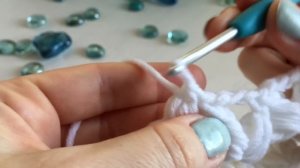 Стильный снуд крючком. Урок вязания от Nataly Masters.