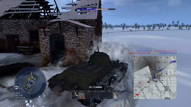 War Thunder аркадный бой,советская техника Т34-57 и КВ1
