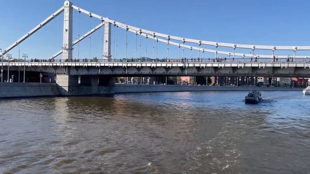 Речная прогулка по Москва реке