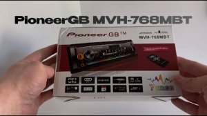 Магнитола Pioneer 1 din 765 распаковка обзор