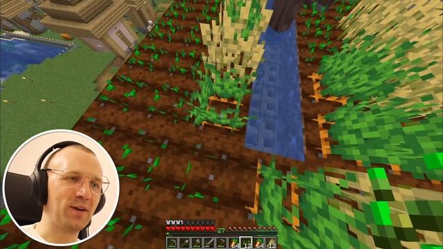 Малыши Minecraft. Сразу три - Minecraft kids. Sleeping next to three little residents at once. смотреть онлайн