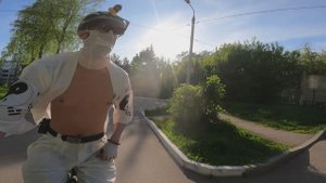 Шаримся по раёну на велосипедике