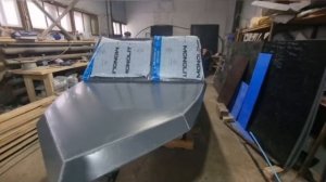 Лдока ПНД под лодочный мотор 30 л.с