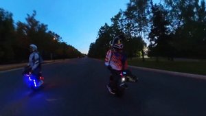 Отличное настроение и погода, пятничная вечерняя покатушка-тестирование Extrem Bull Griffin vs GT.