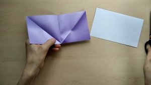 Изготовление маленьких квадратов из листа формата А4 1