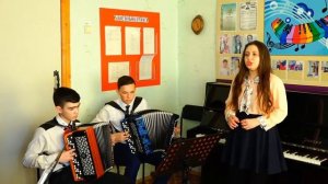 Журавли,под баян, Виталия Глимшина