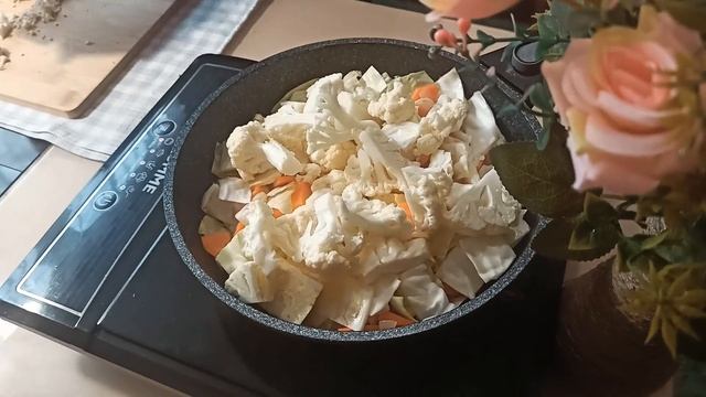 Вкусное ОВОЩНОЕ РАГУ. Простой и быстрый рецепт!