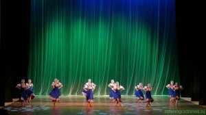 Выступление танцевального коллектива "Вдохновение"