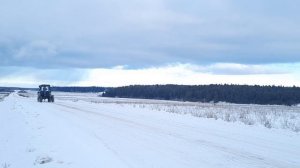 купили Мтз-82 едем за лопатой