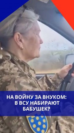 Пошла в ВСУ вслед за внуком: смотрите, что творят бабушки на Украине. Это гиперопека или безумие?