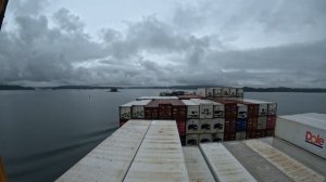 Ускоренный проход Панамского канала GoPro 4K. Красивый ви