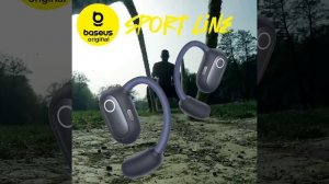 Видеообложка для МП Наушники Baseus sport
