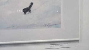 Кот на картине